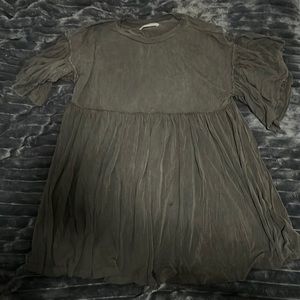 Urban outfitters dark gray dress